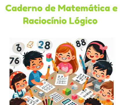 Caderno de Matemática e Raciocínio Lógico – Professora Clicia